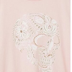 NWT Torrid Flourish Skull Classic Heritage Jersey Foil Tee 2X‎